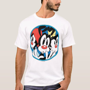 Animaniacs Cirkel Warner Siblings Grafisch T-shirt