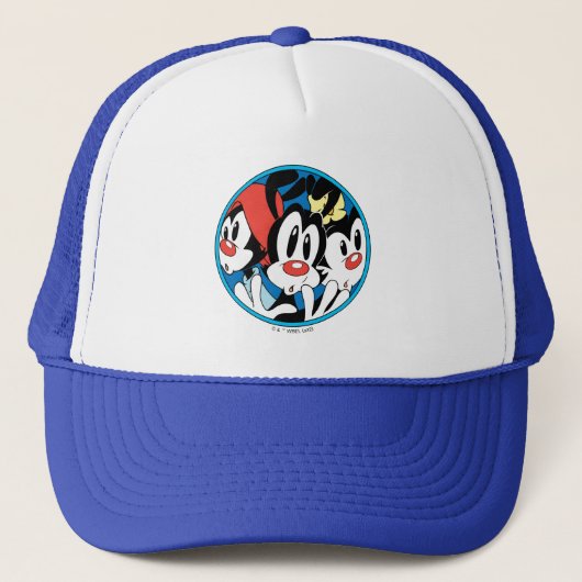 Animaniacs | Cirkel Warner Siblings Grafisch Trucker Pet (Voorkant)