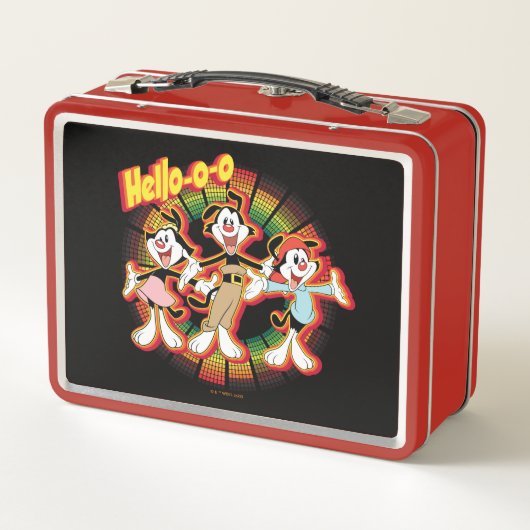 Animaniacs | Hallo-o-o Retro Equalizer Graphic (Achterkant)