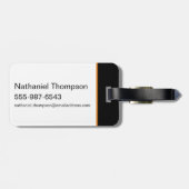 Animaniacs | Hallo-o-o Retro Equalizer Graphic Bagagelabel (Achterkant horizontaal)