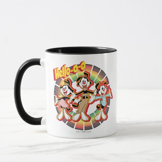Animaniacs | Hallo-o-o Retro Equalizer Graphic Mok (Links)
