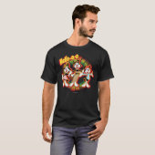 Animaniacs | Hallo-o-o Retro Equalizer Graphic T-shirt (Voorkant volledig)