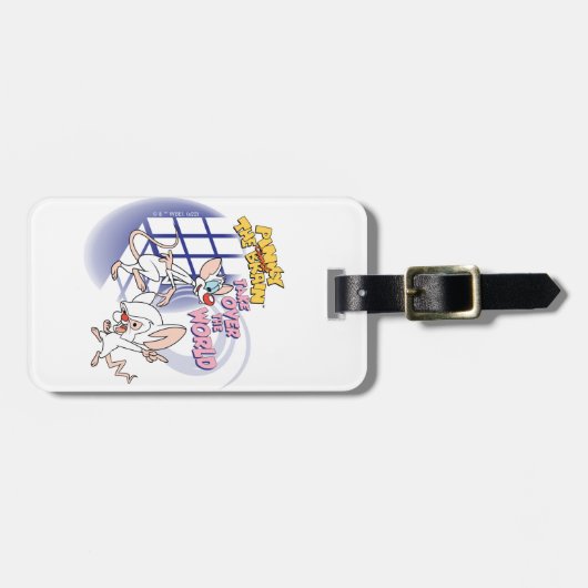 Animaniacs | Overname wereldbeeld Bagagelabel (Voorkant horizontaal)