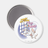 Animaniacs | Overname wereldbeeld Magneet (Voorkant / Achterkant)
