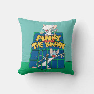 Animaniacs Pinky and The Brain Kooi Grafiek Kussen