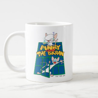 Animaniacs | Pinky en Brain Cage Graphic Extra Grote Beker