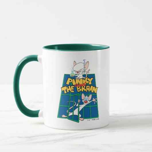 Animaniacs | Pinky en Brain Cage Graphic Mok (Links)