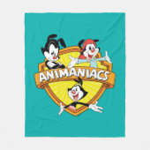 Animaniacs | Warner Brothers & Zuster WB Shield Fleece Deken (Voorkant)