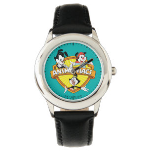 Animaniacs   Warner Brothers & Zuster WB Shield Horloge