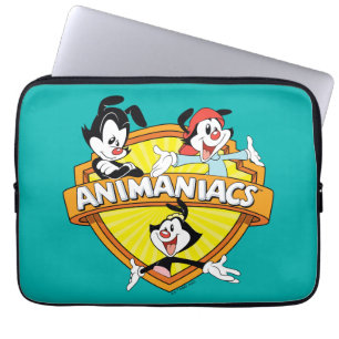 Animaniacs Warner Brothers & Zuster WB Shield Laptop Sleeve