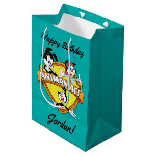 Animaniacs Warner Brothers & Zuster WB Shield Medium Cadeauzakje