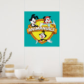 Animaniacs | Warner Brothers & Zuster WB Shield Poster (Keuken)