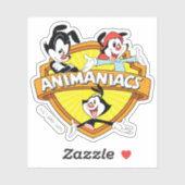 Animaniacs | Warner Brothers & Zuster WB Shield Sticker (Vel)