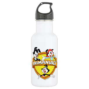 Animaniacs Warner Brothers & Zuster WB Shield Waterfles