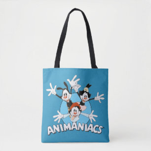 Animaniacs Warner Siblings Arms Wide Graphic Draagtas