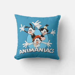 Animaniacs   Warner Siblings Arms Wide Graphic Kussen