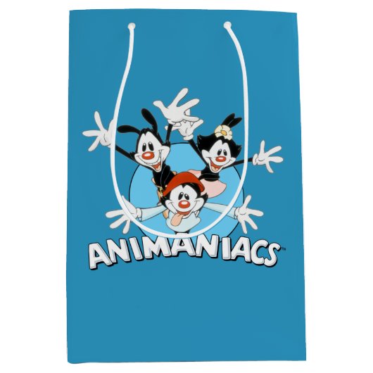 Animaniacs | Warner Siblings Arms Wide Graphic Medium Cadeauzakje (Voorkant)