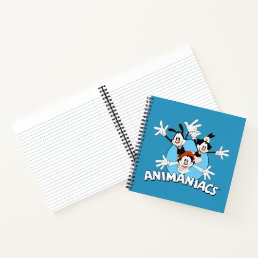 Animaniacs | Warner Siblings Arms Wide Graphic Notitieboek (Binnen)