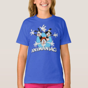 Animaniacs   Warner Siblings Arms Wide Graphic T-shirt