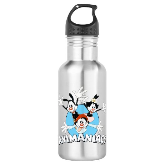 Animaniacs | Warner Siblings Arms Wide Graphic Waterfles (Voorkant)