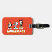 Animaniacs | Warner Siblings "No Evil" grafische k Bagagelabel (Voorkant horizontaal)