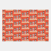 Animaniacs | Warner Siblings "No Evil" grafische k Inpakpapier Vel (Voorkant 2)