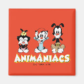 Animaniacs | Warner Siblings "No Evil" grafische k Magneet (Voorkant)
