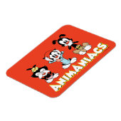 Animaniacs | Warner Siblings "No Evil" grafische k Magneet (Linkerzijde)