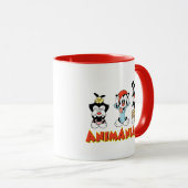 Animaniacs | Warner Siblings "No Evil" grafische k Mok (Voorkant rechts)