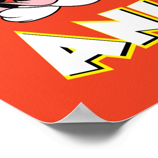 Animaniacs | Warner Siblings "No Evil" grafische k Poster (Hoek)