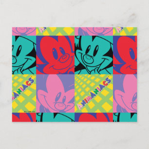 Animaniacs   Warner Siblings Pop Art Graphic Briefkaart