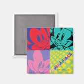 Animaniacs | Warner Siblings Pop Art Graphic Magneet (Voorkant / Achterkant)