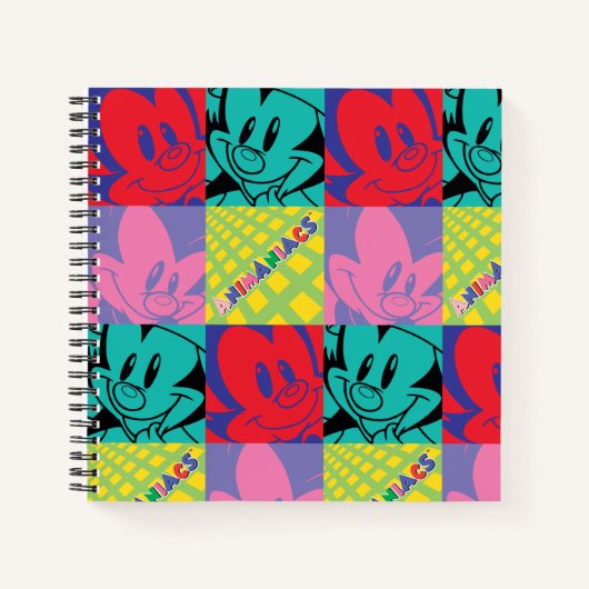 Animaniacs | Warner Siblings Pop Art Graphic Notitieboek (Voorkant)