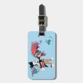 Animaniacs | Wereldkaart Yakko Grafisch Bagagelabel (Voorkant verticaal)