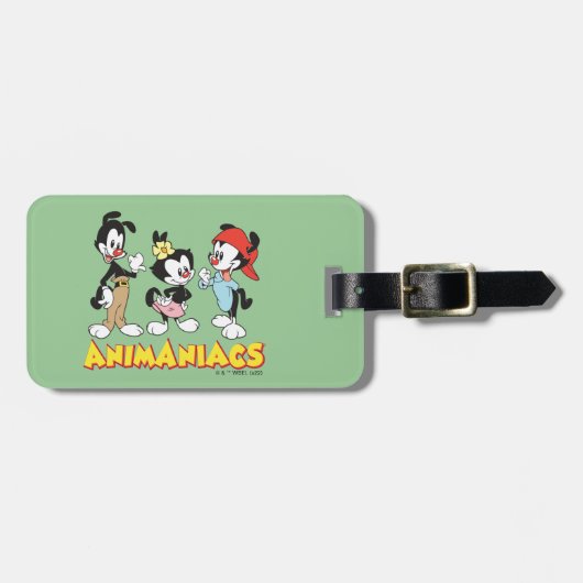 Animaniacs | Yakko, Dot en Wakko Standing Bagagelabel (Voorkant horizontaal)