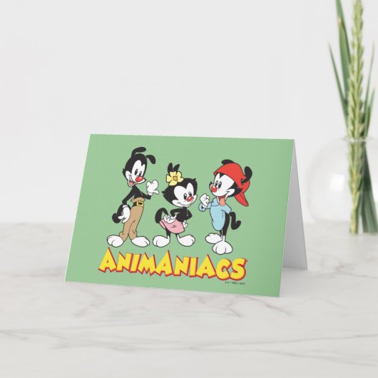 Animaniacs | Yakko, Dot en Wakko Standing Kaart (Voorkant)