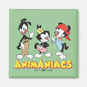 Animaniacs | Yakko, Dot en Wakko Standing Magneet (Voorkant)