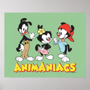 Animaniacs   Yakko, Dot en Wakko Standing Poster