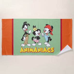 Animaniacs Yakko, Dot en Wakko Standing Strandlaken