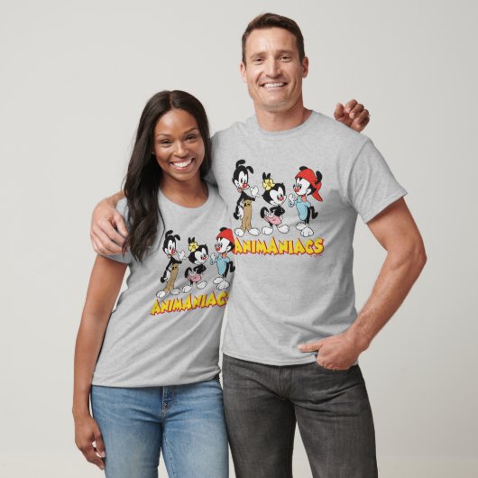 Animaniacs | Yakko, Dot en Wakko Standing T-shirt (Unisex)