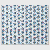 Animaniacs | Yakko, Wakko & Dot Circle Pattern Cadeaupapier (Vlak)