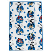 Animaniacs | Yakko, Wakko & Dot Circle Pattern Medium Cadeauzakje (Achterkant)