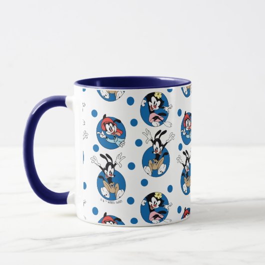 Animaniacs | Yakko, Wakko & Dot Circle Pattern Mok (Links)
