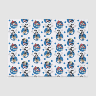 Animaniacs | Yakko, Wakko & Dot Circle Pattern Tissuepapier