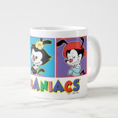 Animanias | Yakko, Dot, & Wakko Panel Graphic Extra Grote Beker (Voorkant rechts)