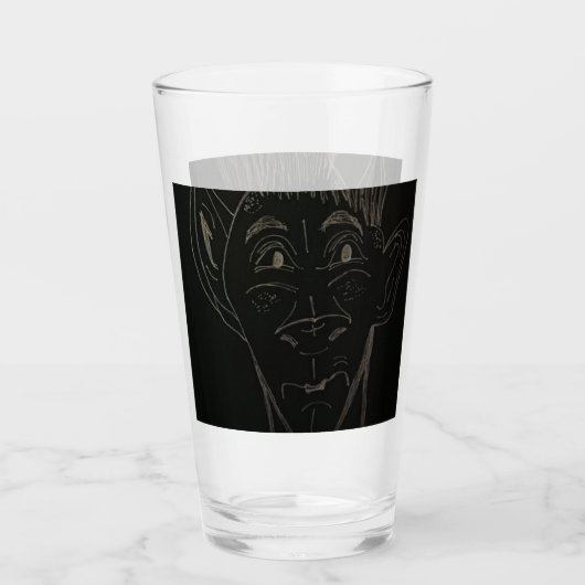 Animated Cartoon Glass Glas (Voorkant)