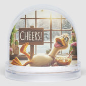 ANIMATED DRUNK DRUCK SNOW GLOBE (Avant)