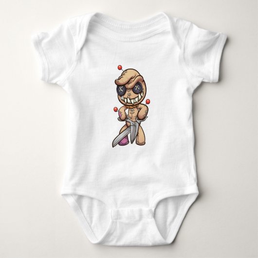 Animated Voodoo Doll Romper (Voorkant)