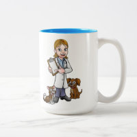 Animatie van veterinaire Mok