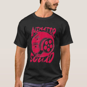 Animator Squad Coon Animator Animatie Team T-shirt